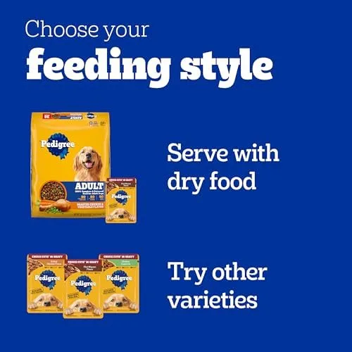 Pedigree Choice Cuts in Gravy Adult Soft Wet Dog Food 30-Count Variety Pack, 3.5 oz. Pouches - Image 10