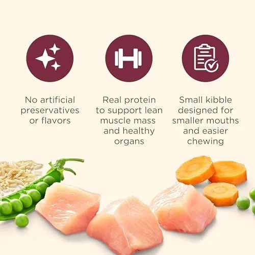 Nutrish Little Bites Small Breed Premium Natural Dry Dog Food, Real Chicken & Veggies Recipe, 6 Pounds (Packaging May Vary), (Rachael Ray Nutrish) - Image 5