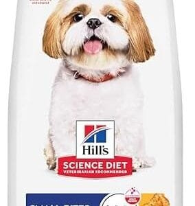 Hill's Science Diet Adult 7+, Senior Adult 7+ Premium Nutrition, Small Kibble, Dry Dog Food, Chicken, Brown Rice, & Barley, 5 lb Bag : Pet Supplies
