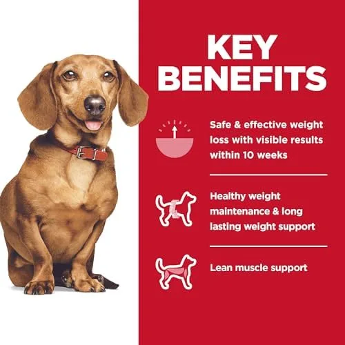 Hill's Science Diet Perfect Weight, Adult 1-6, Small & Mini Breeds Weight Management Support, Dry Dog Food, Chicken Recipe, 4 lb Bag - Image 4