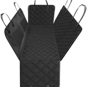 Dog Car Seat Cover for Back Seat,100% Waterproof Scratch Proof Nonslip Seat Cover,600D Heavy Duty Scratch Soft Dog Hammock for Car for Cars Trucks and SUVs : Pet Supplies