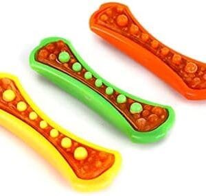 Pet Supplies  Hartz Chew 'n Clean Dental Duo Dog Treat & Chew Toy, Color Varies, Medium, 3 Pack :