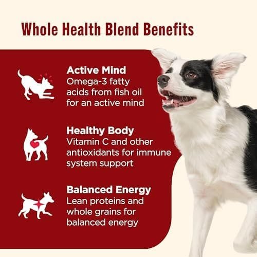 Nutrish Dry Dog Food, Real Beef, Pea & Brown Rice Recipe Whole Health Blend for Adult Dogs, 40 lb. Bag, Packaging May Vary (Rachael Ray) - Image 4
