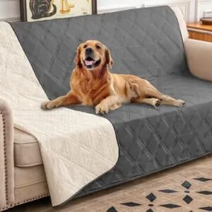 Ameritex Waterproof Dog Bed Cover Pet Blanket with Anti-Slip Back for Furniture Bed Couch Sofa : Pet Supplies