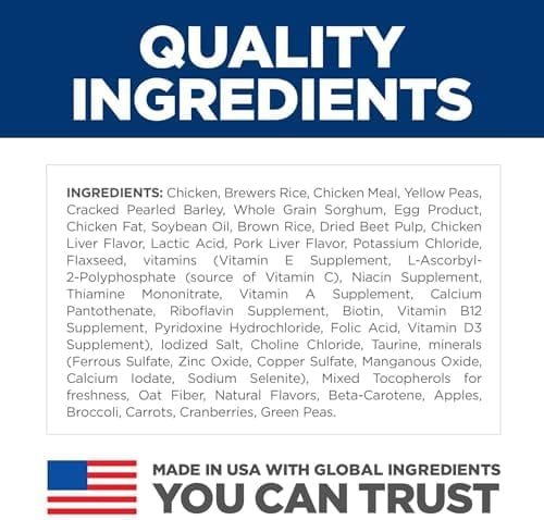 Hill's Science Diet Sensitive Stomach & Skin, Adult 1-6, Stomach & Skin Sensitivity Support, Small Kibble, Dry Dog Food, Chicken Recipe, 4 lb Bag - Image 6