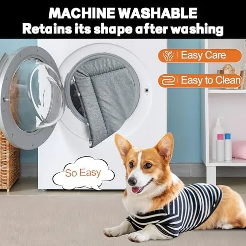 Dog Bed Mat – Soft & Comfortable Dog Kennel Pad for Crate – Durable Crate Bed & Mat for Dogs & Cats – Ideal for Crate, Kennel, and Home Use : Pet Supplies - Image 6