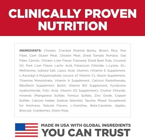 Hill's Science Diet Perfect Weight, Adult 1-6, Small & Mini Breeds Weight Management Support, Dry Dog Food, Chicken Recipe, 4 lb Bag - Image 5