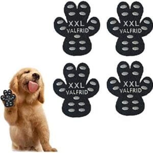 Valfrid 24 x Heavy Duty Non-Slip Dog Paw Protector Self Adhesive Disposable Dog Shoes Boot Socks Amazon.de: Pet Supplies