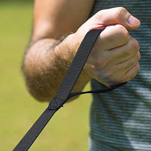 Hi Kiss Dog/Puppy Obedience Recall Training Agility Lead - 15ft 20ft 30ft 50ft 100ft Training Leash - Great for Play, Camping, or Backyard - Black 30ft : Hi Kiss : Pet Supplies - Image 2