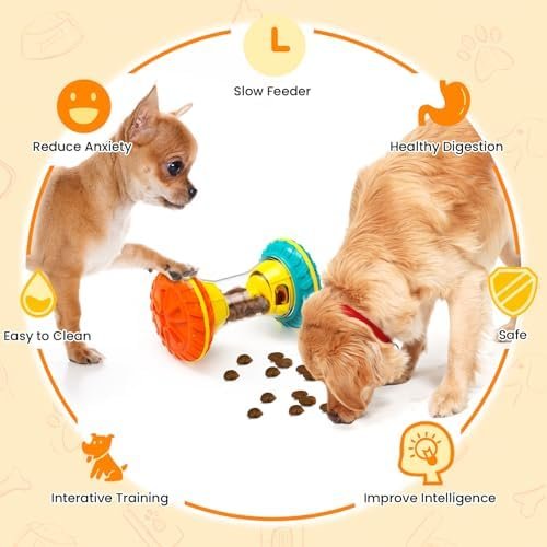 BoYoYo Interactive Dog Puzzle Toys for Boredom, Dogs Enrichment Toy to Keep Them Busy, Treat Dispensing Slow Feeder : Pet Supplies - Image 6
