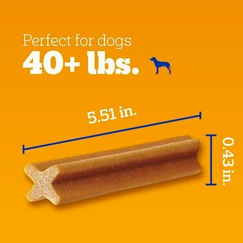 Pedigree Dentastix Large Breed Dog Treats, Original, Beef & Fresh Flavor, 2.73 lb. Variety Pack (51 Treats) : Pet Supplies - Image 5