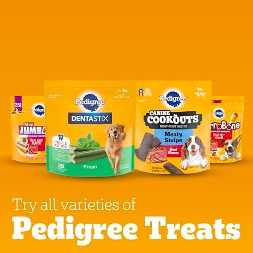 Pedigree Dentastix Large Breed Dog Treats, Original, Beef & Fresh Flavor, 2.73 lb. Variety Pack (51 Treats) : Pet Supplies - Image 11