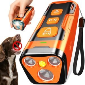 YUYQA Dog Bark Deterrent Device, 3X Ultrasonic Anti Barking, 6 Training Modes 23 FT Range Barks No More Indoors Outdoors Behavior Correct Safe & Humane Rechargeable Compact Bark Control for Dogs : YUYQA : Pet Supplies