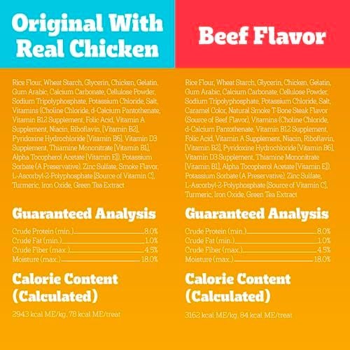 Pedigree Dentastix Large Breed Dog Treats, Original, Beef & Fresh Flavor, 2.73 lb. Variety Pack (51 Treats) : Pet Supplies - Image 7