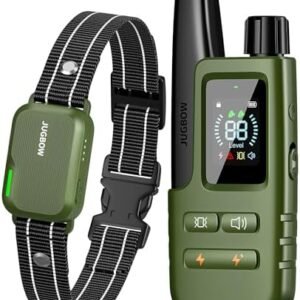 Jugbow Dog Shock Collar - 4200FT Dog Training Collar with Remote Innovative IPX7 Waterproof with 4 Training Modes, Rechargeable E-Collar for All Breeds : Pet Supplies
