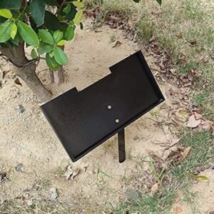 JFHEDY Grave Marker Stand for 12"x 6" Stones, Memorial Stones for Loved One (12“ x 6“) : Home & Kitchen